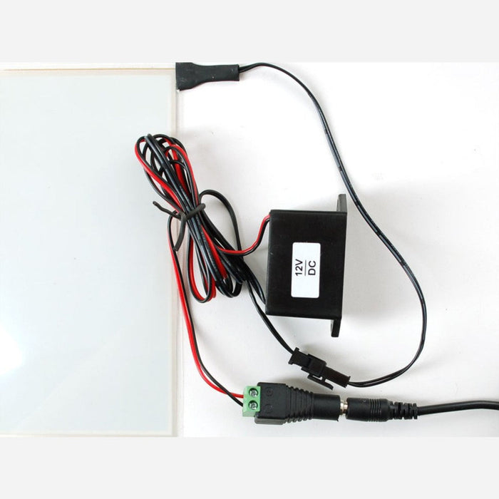 Electroluminescent (EL) Panel - 20cm x 15cm Aqua