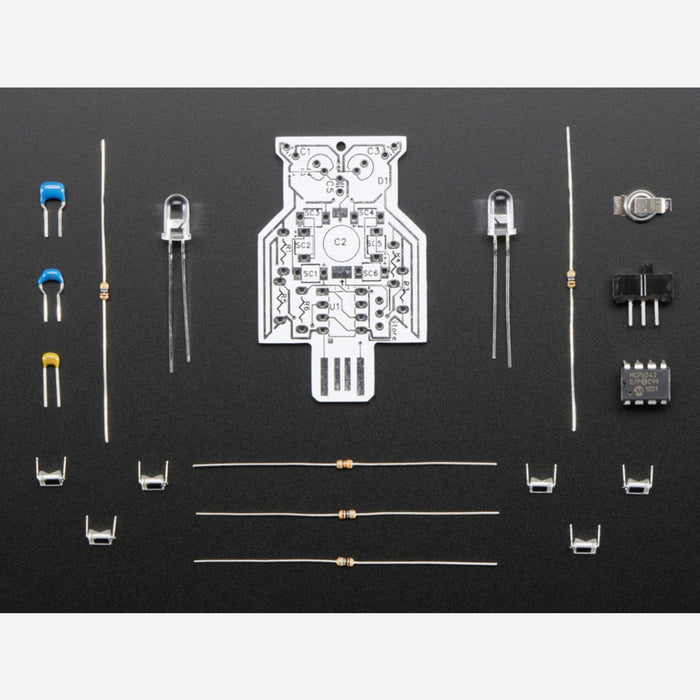 Solar Powered Owl Blinky LED Pendant Kit from Lumen Electronic