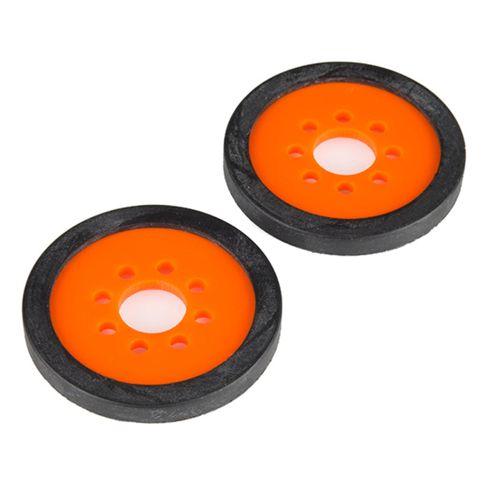 Precision Disc Wheel - 2 (Orange, 2 Pack)