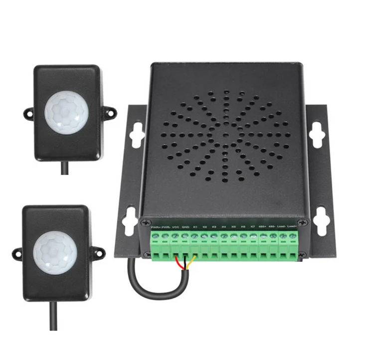 Motion Activated Audio Player with Two Separate PIR