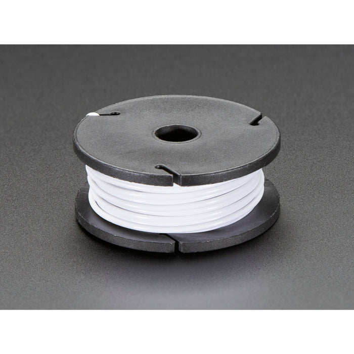 Stranded-Core Wire Spool - 25ft - 22AWG - White