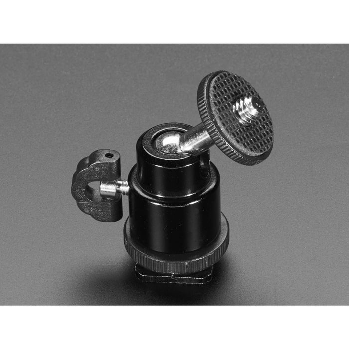 Swivel-Head Pan Tilt (PTZ) Shoe Mount Adapter