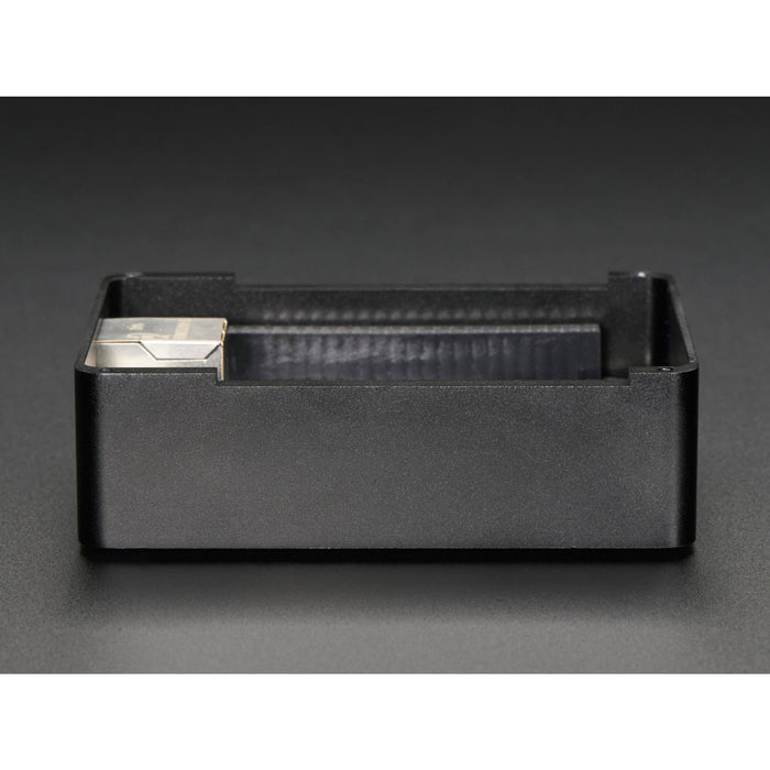Anidees Beaglebone Black Case - Black Aluminum with Smoke Top