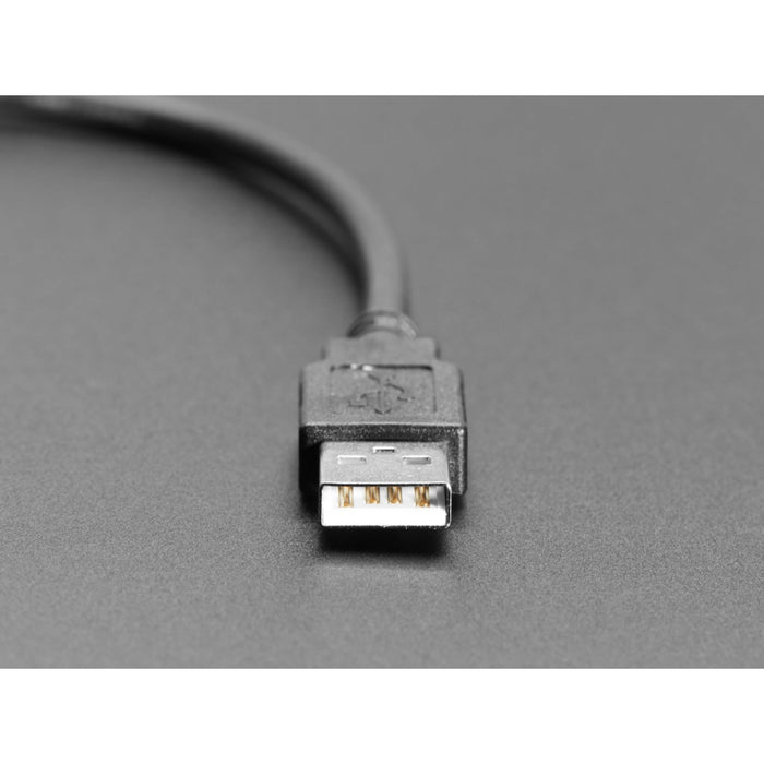 Snap-In Panel Mount Cable - USB A Extension Cable