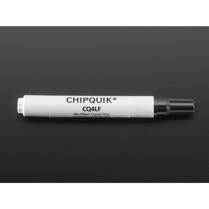 Chip Quik No-Clean Liquid Flux Pen – 10ml Pen w/ Tip [CQ4LF]