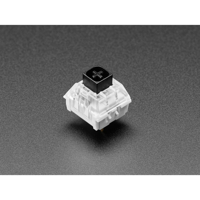 Kailh Mechanical Key Switches - Linear Black - 10 pack - Cherry MX Black Compatible