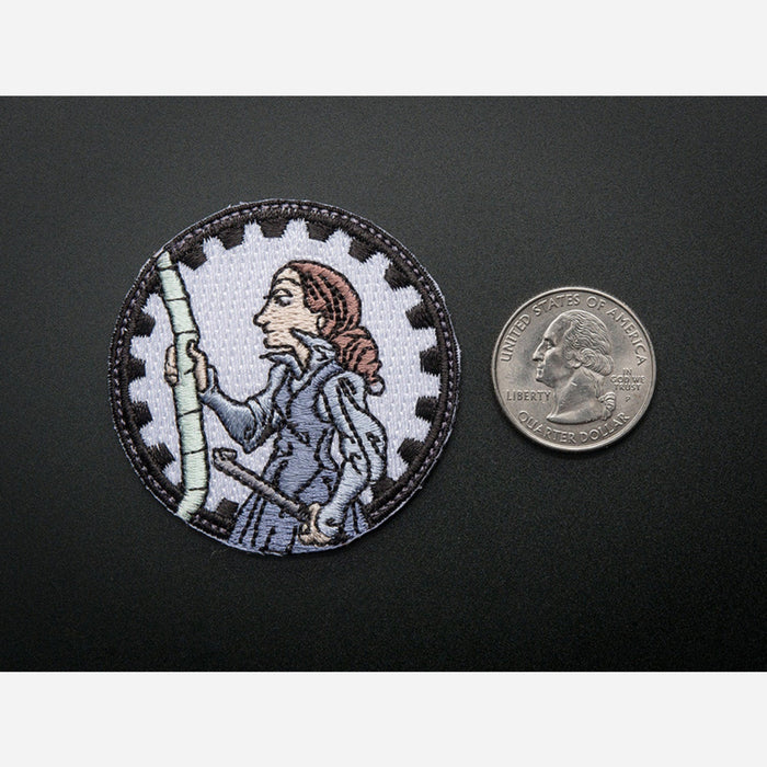 Ada Lovelace - Skill badge, iron-on patch