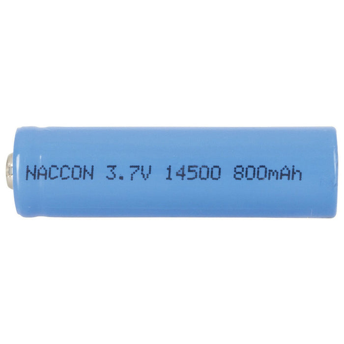14500 Rechargeable Li-Ion Battery 800mAh 3.7V Nipple
