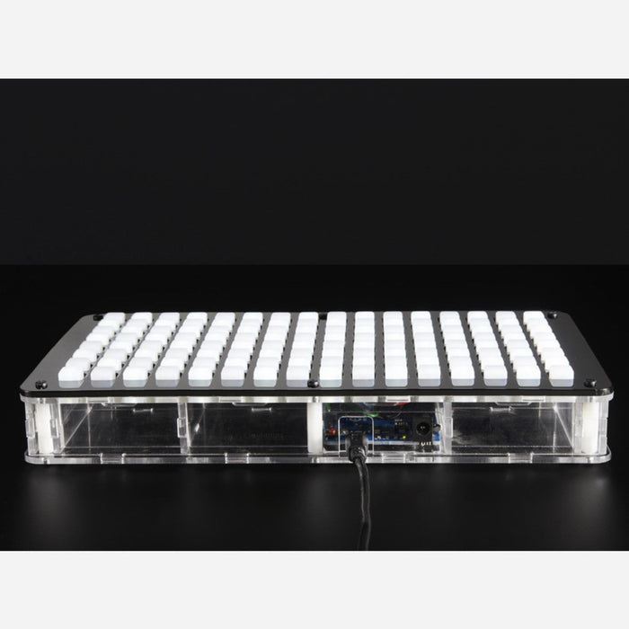 Adafruit HELLA UNTZtrument! Open-Source 16x8 Grid Controller Kit [White LEDs]