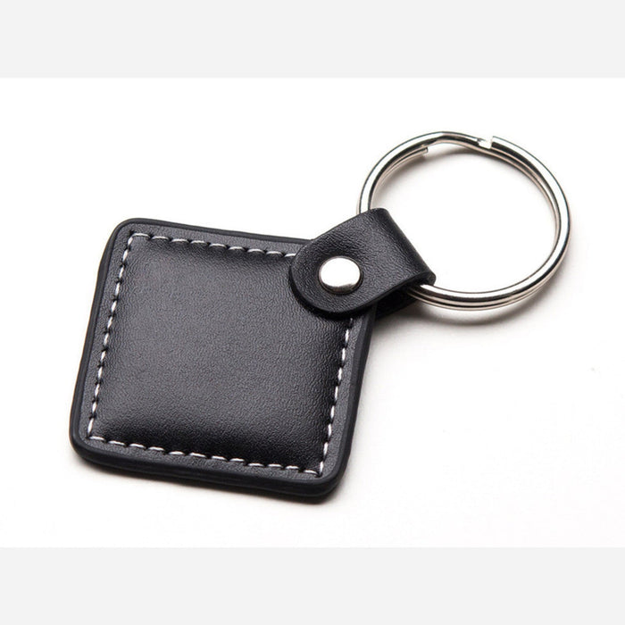 13.56MHz RFID/NFC Leather Keychain Fob [1KB]