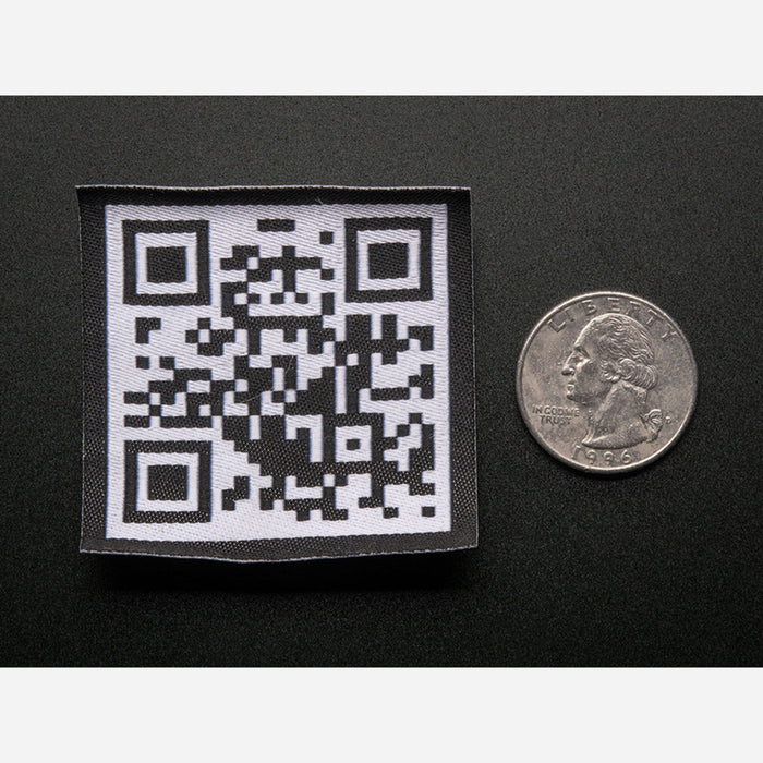 QR Code - Skill badge, iron-on patch