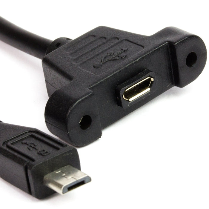 Panel Mount Extension Cables (50cm) - HDMI