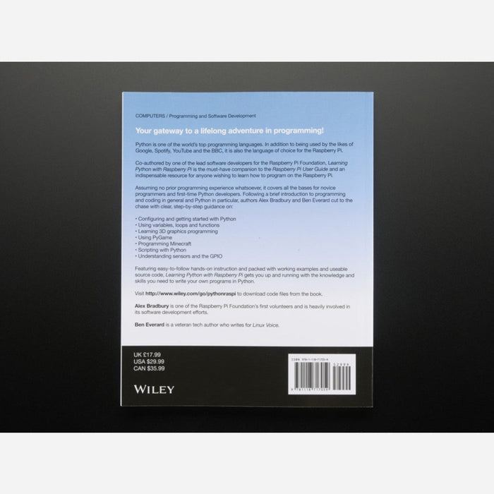 Learning Python with Raspberry Pi by Alex Bradbury — Little Bird