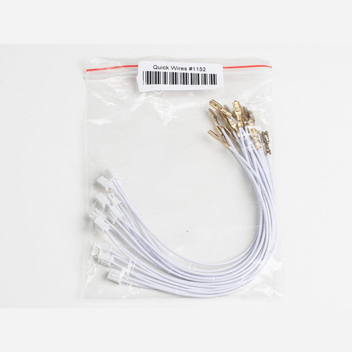 Arcade/Button Quick-Connect Wire Pair - Set of 10 pairs