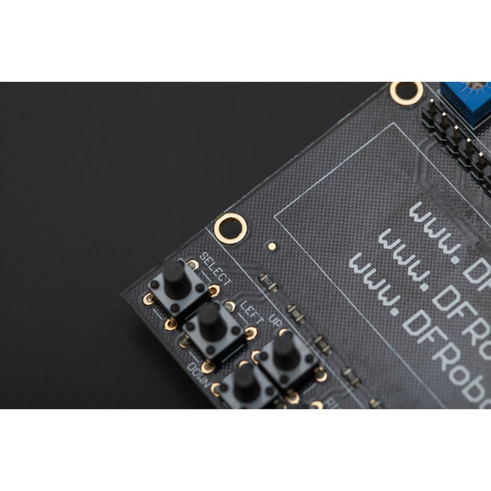 PCB of Arduino LCD Keypad Shield