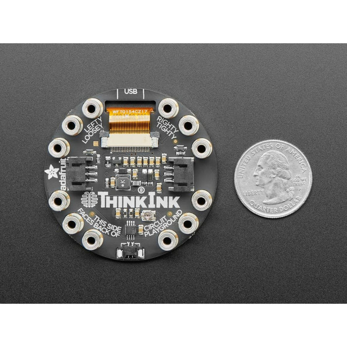Circuit Playground Tri-Color E-Ink Gizmo - E-Ink Display + Audio Amplifier