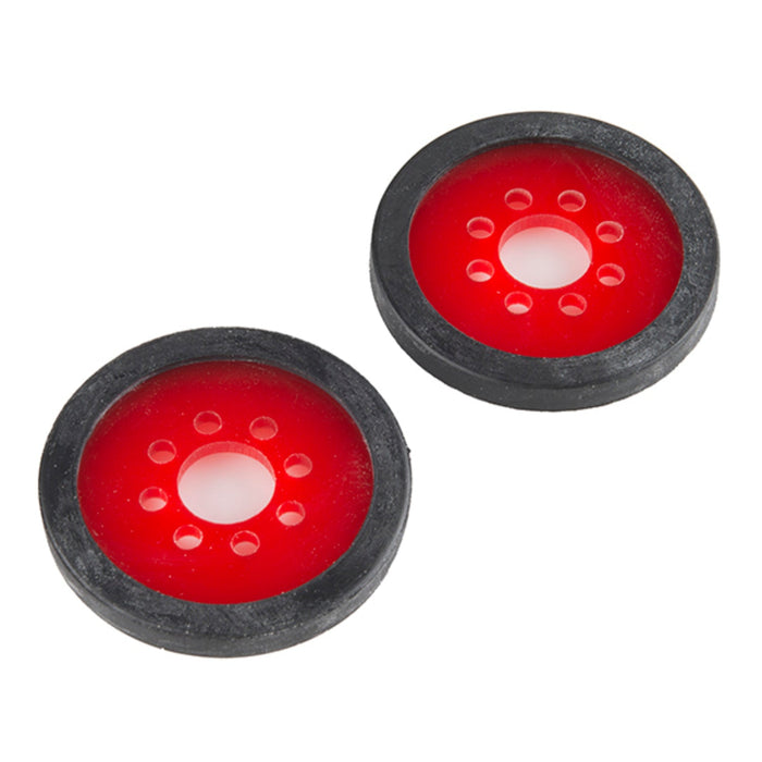 Precision Disc Wheel - 2 (Red, 2 Pack)