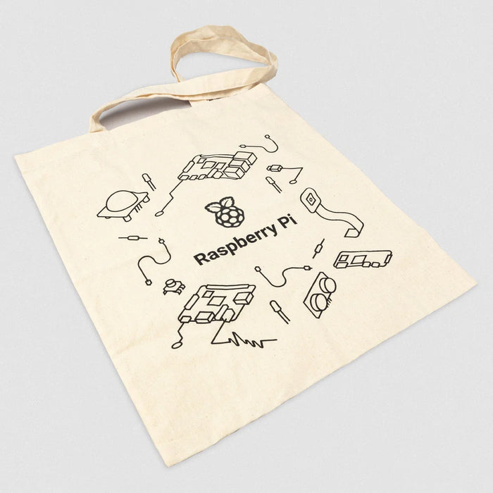 Official Raspberry Pi Natural Cotton Tote Bag