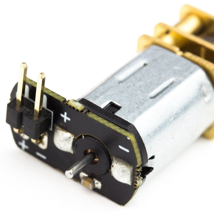 Micro Metal Gearmotor with Push Header Shim - 20:1