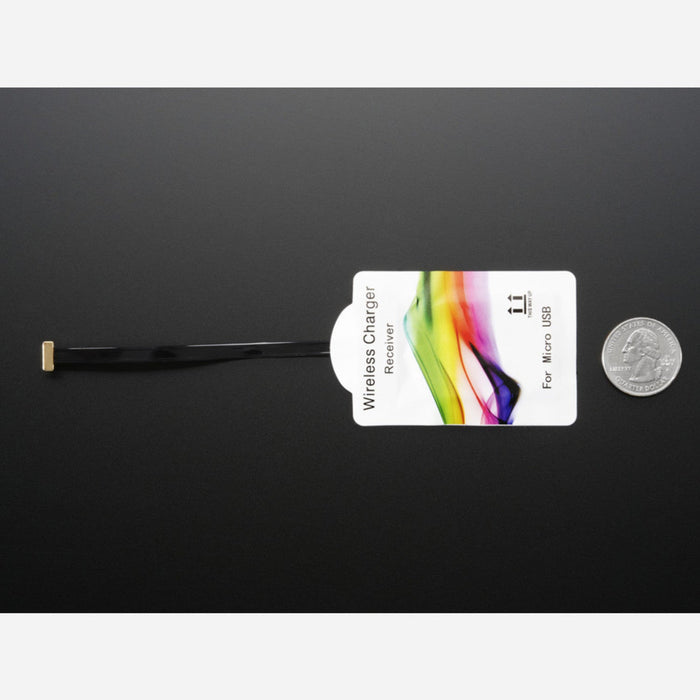 Universal Qi Wireless Charging Module - 60mm Forward MicroUSB