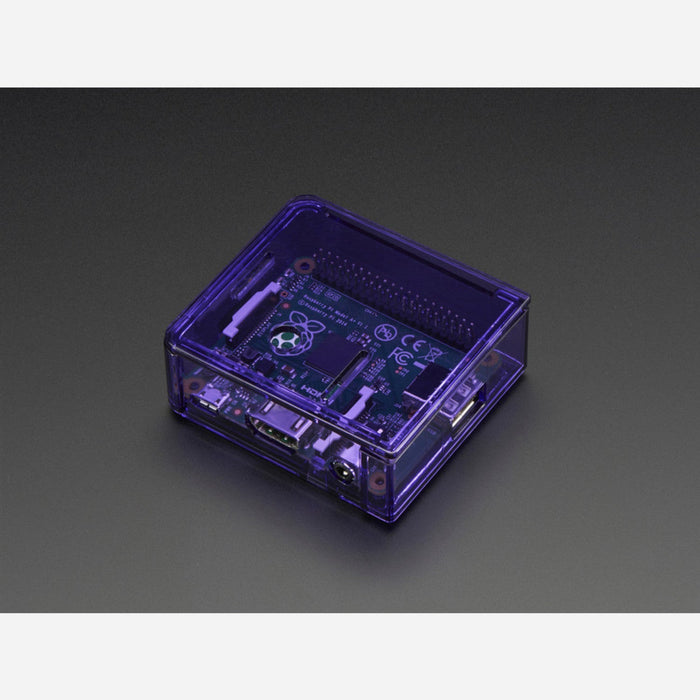 Pi Model A+ Case Base - Purple