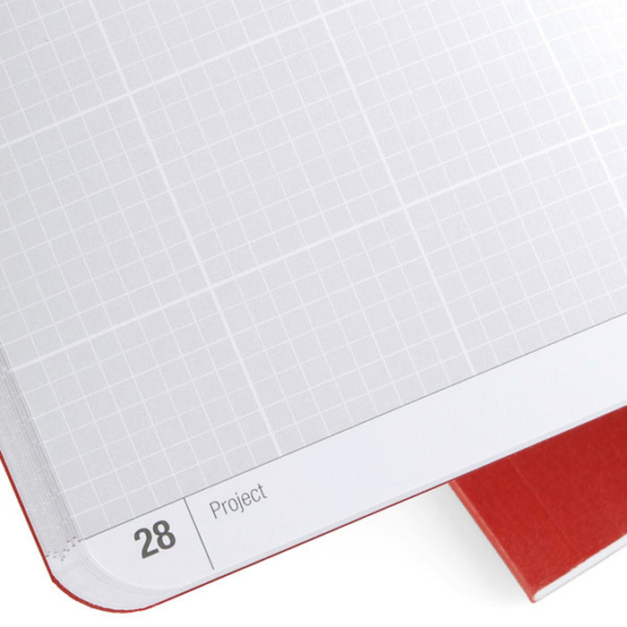 SFE Project Notebook - 10 x 7.5 (Red, Grey Pages)