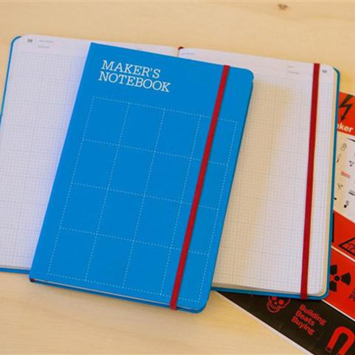 Maker's Notebook (Hard-Bound, 168 pages, 2nd Edition)