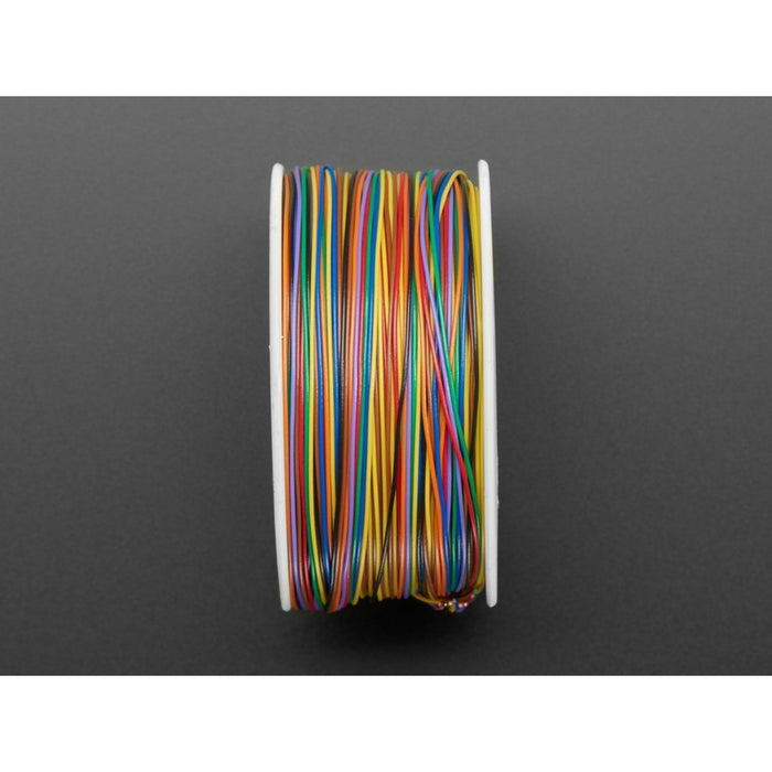 Rainbow Wire Wrap Thin 30 AWG Prototyping  Repair Wire - 280 meters total - 35m each of 8