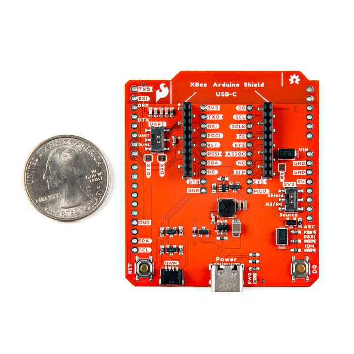 SparkFun Digi XBee® Arduino Shield - USB-C (Qwiic)