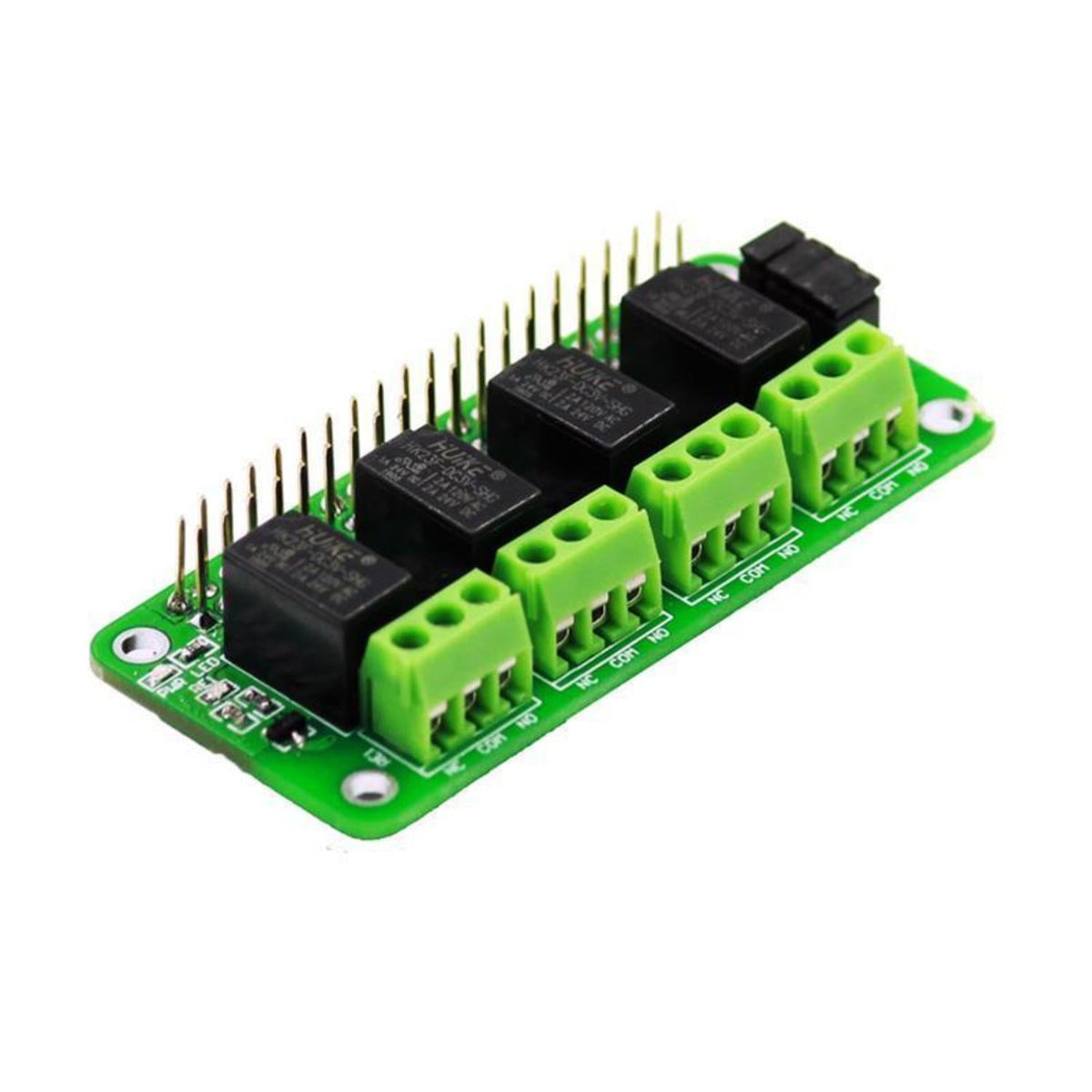 Relay 4 Zero - 4-Channel Relay Board for Pi Zero — Little Bird