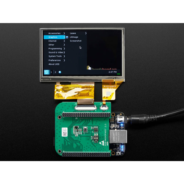 4.3 LCD Capacitive Touchscreen Display Cape for BeagleBone