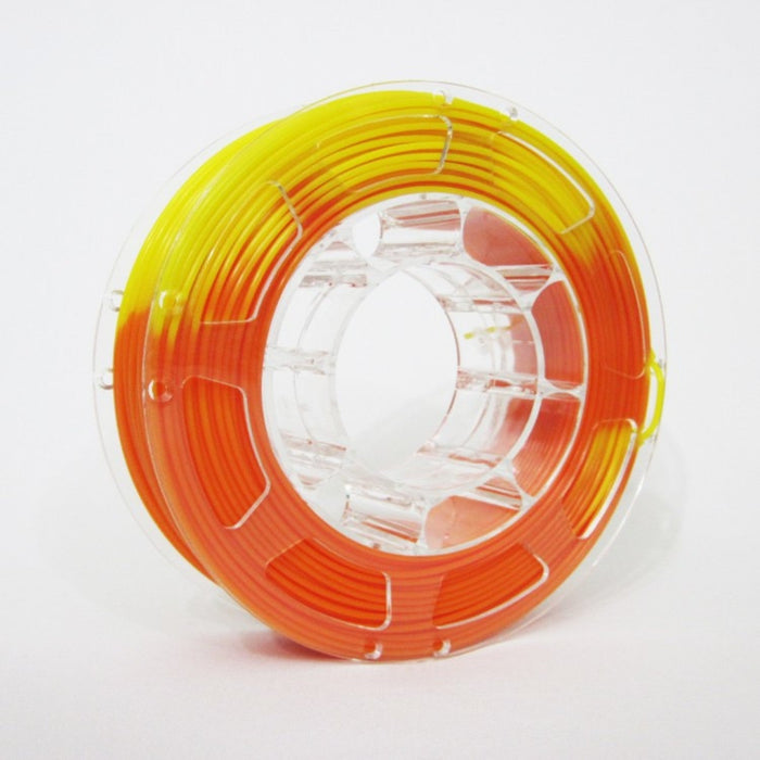 PLA Filament 1.75mm, 1Kg Roll - Temperature Change Orange to Yellow