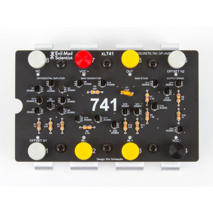 The XL741 Discrete Op-Amp Kit