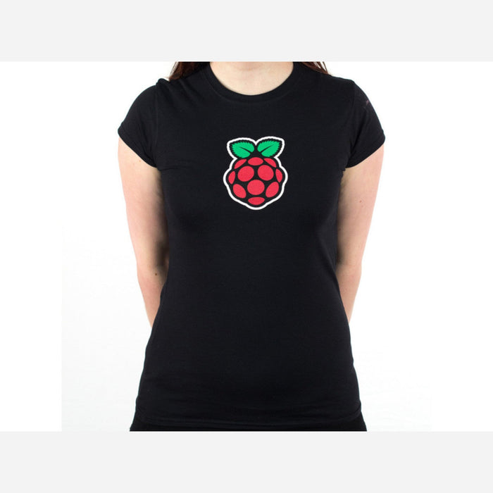 Raspberry Pi Logo T-Shirt [Womens Medium]