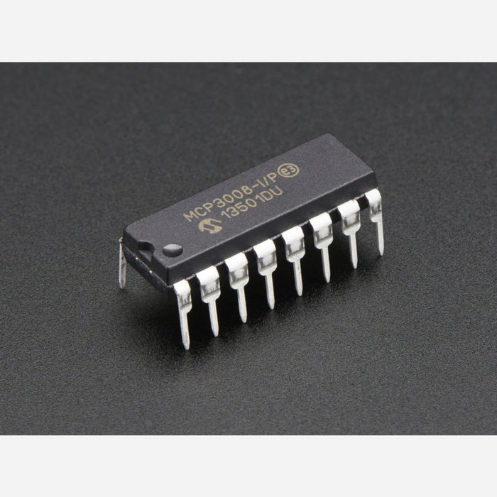 MCP3008 - 8-Channel 10-Bit ADC With SPI Interface