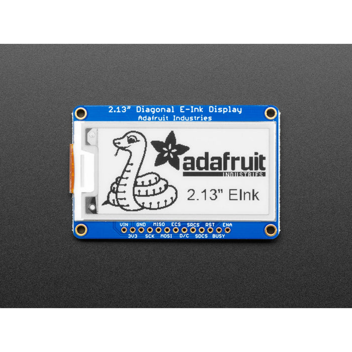 Adafruit 2.13 Monochrome eInk / ePaper Display with SRAM - 250x122 Monochrome