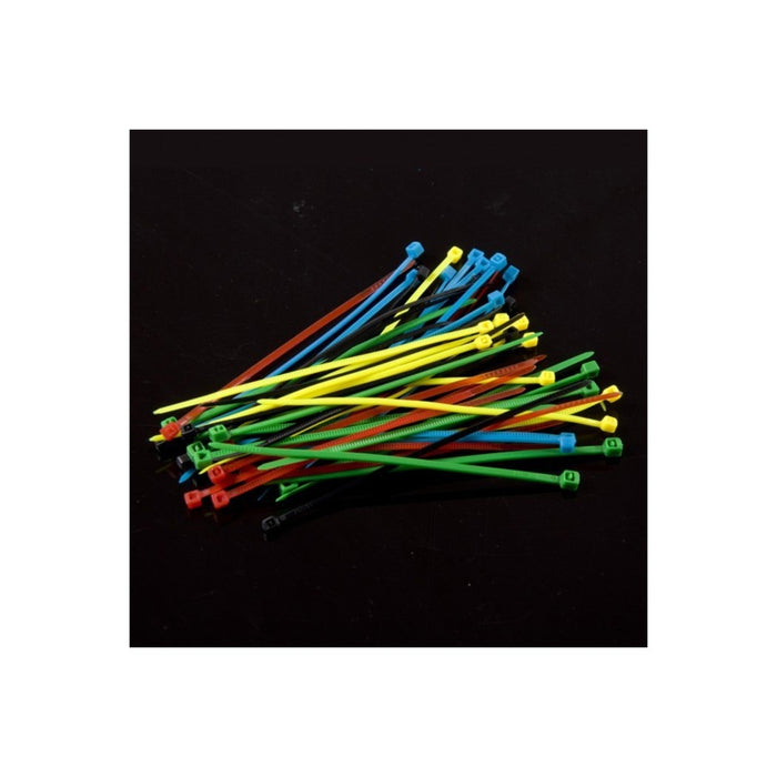 Nylon Cable Tie Set - Five Colors(50pcs)