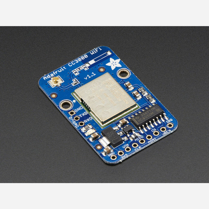 Adafruit CC3000 WiFi Breakout with uFL Connector for Ext Antenna [v1.1]