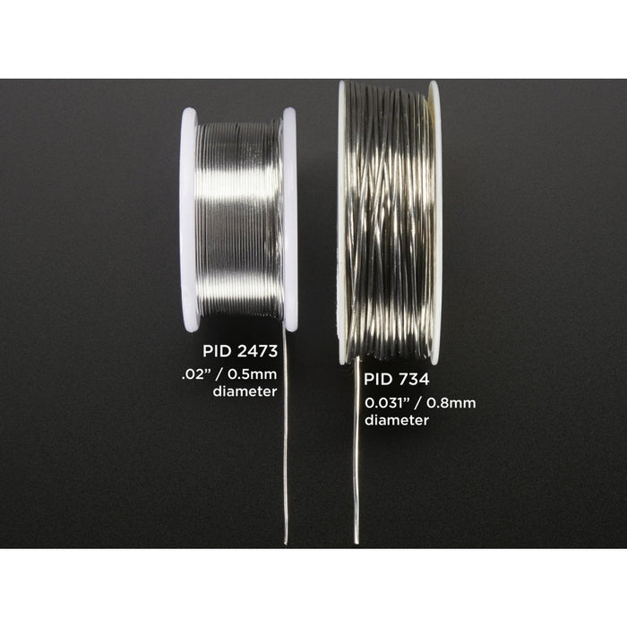 Solder Wire - RoHS Lead Free - 0.5mm/.02 diameter [50g]