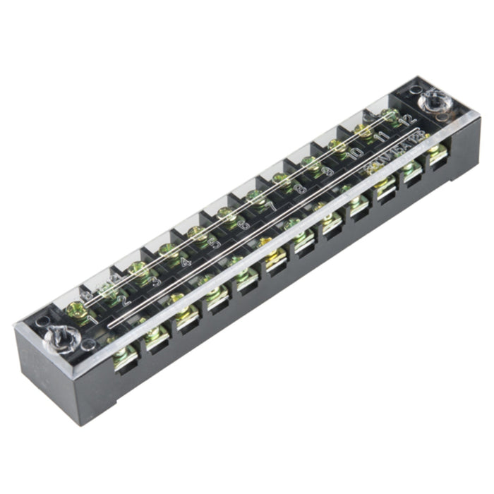 Terminal Block - 12 Position (15A, 600V)