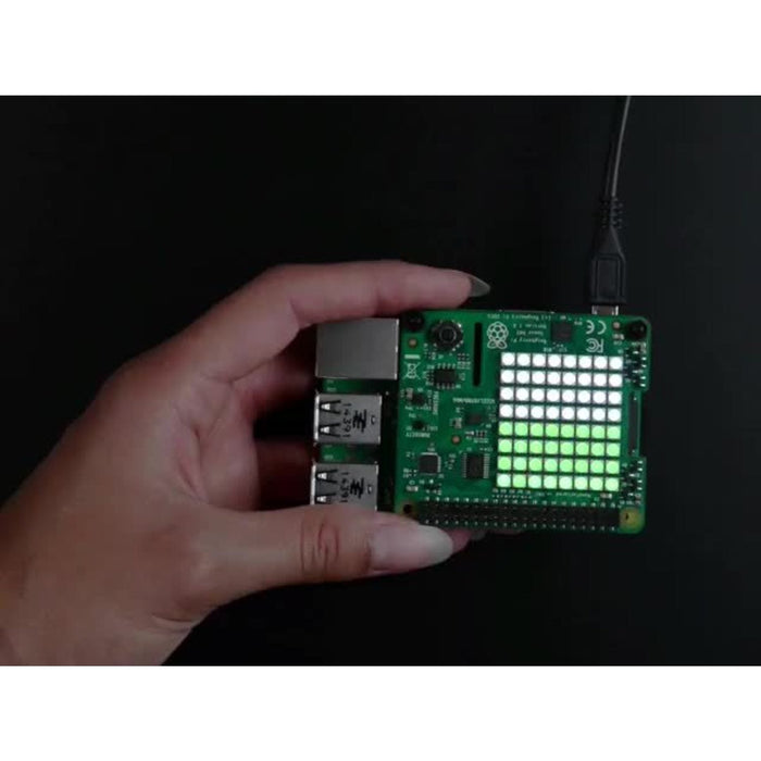 Pimoroni Unicorn pHAT - 4x8 RGB LED Shield for Raspberry Pi