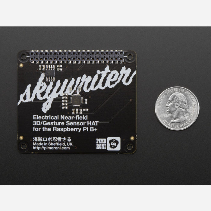 Pimoroni Skywriter HAT - 3D Gesture Sensor for Raspberry Pi