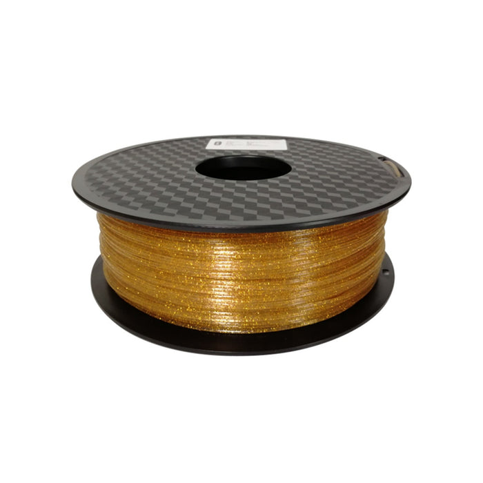 Shining PLA Filament 1.75mm, 1Kg Roll - Gold