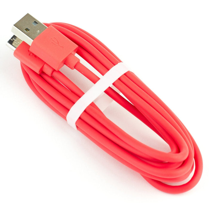 USB A to microB cable - Red - 50cm