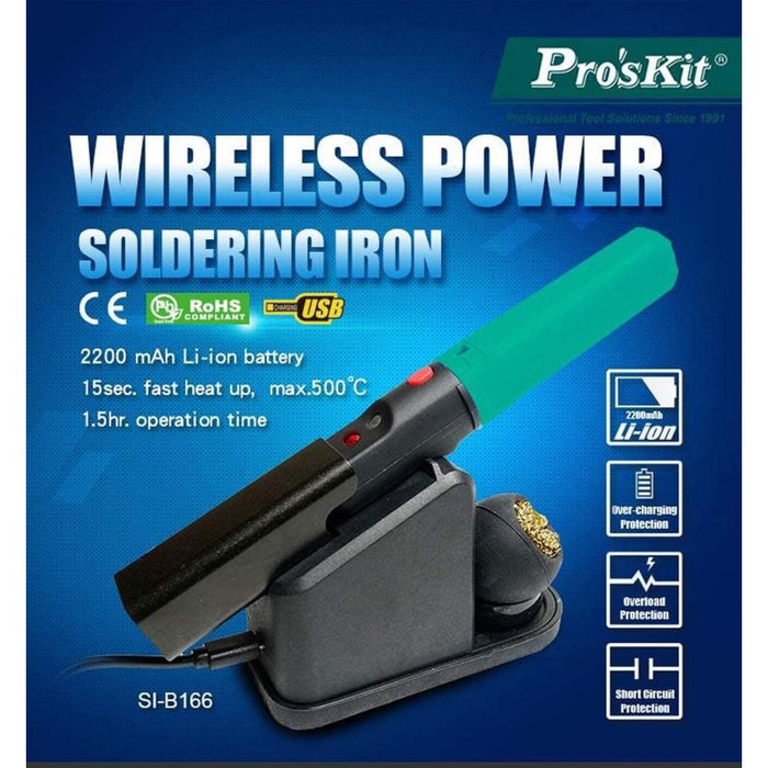 Wireless Charging Soldering Iron Kit