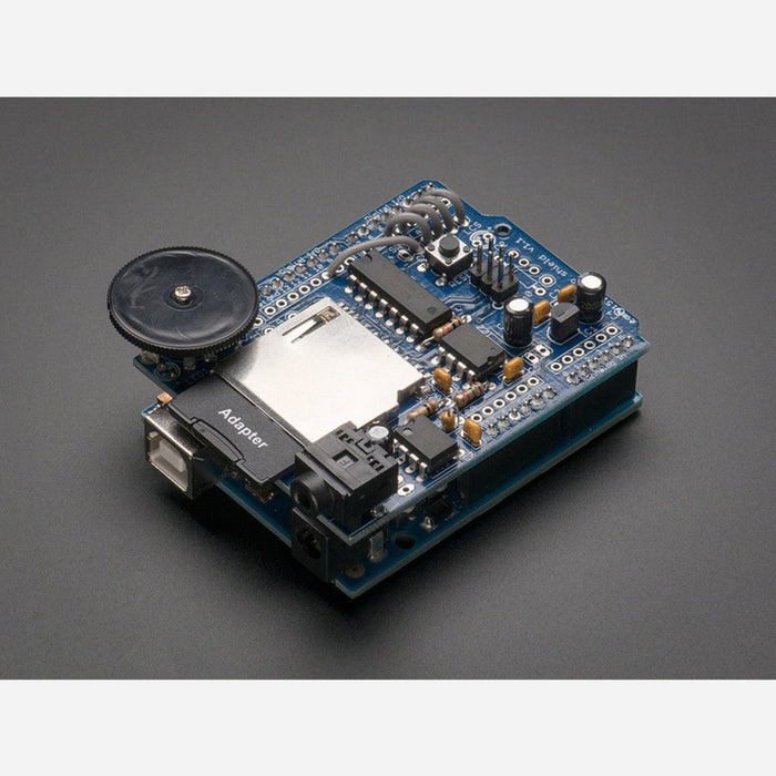 Adafruit Wave Shield for Arduino Kit [v1.1]