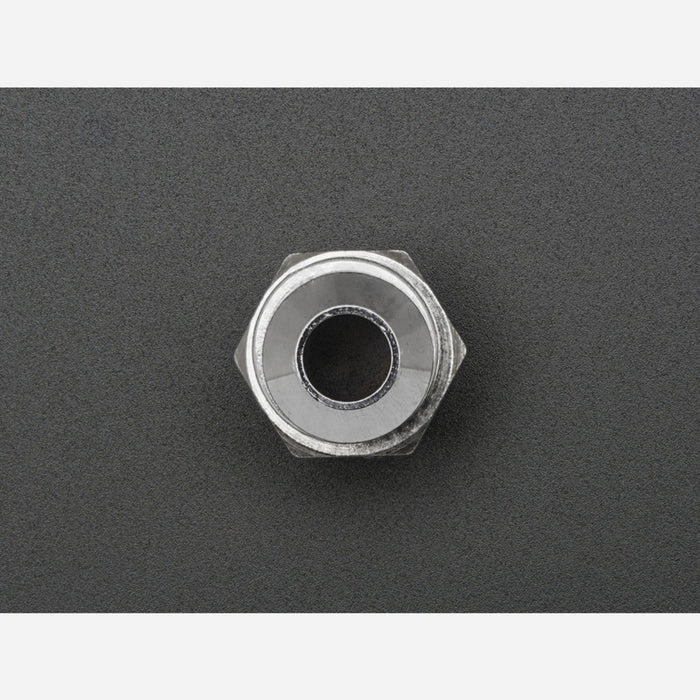 5mm Chromed Metal Wide Convex Bevel LED Holder - Pack of 5