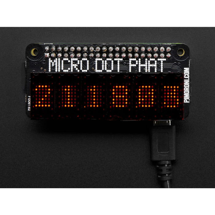 Pimoroni Micro Dot pHAT with Included LED Modules - Red