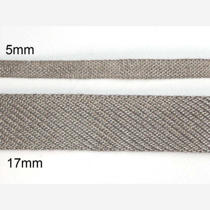 Stainless Steel Conductive Ribbon - 5mm wide 1 meter long