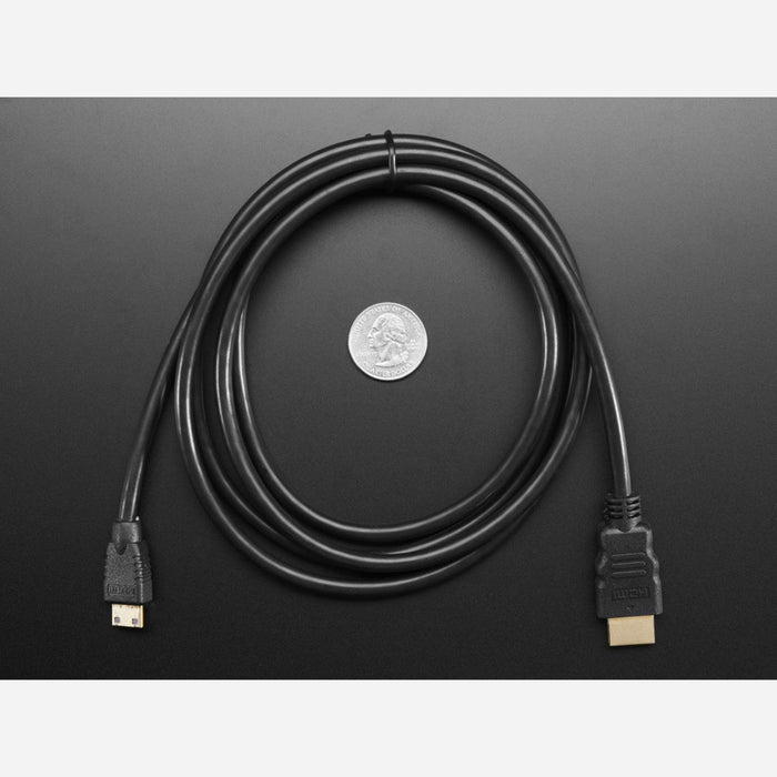Mini HDMI to HDMI Cable - 5 feet